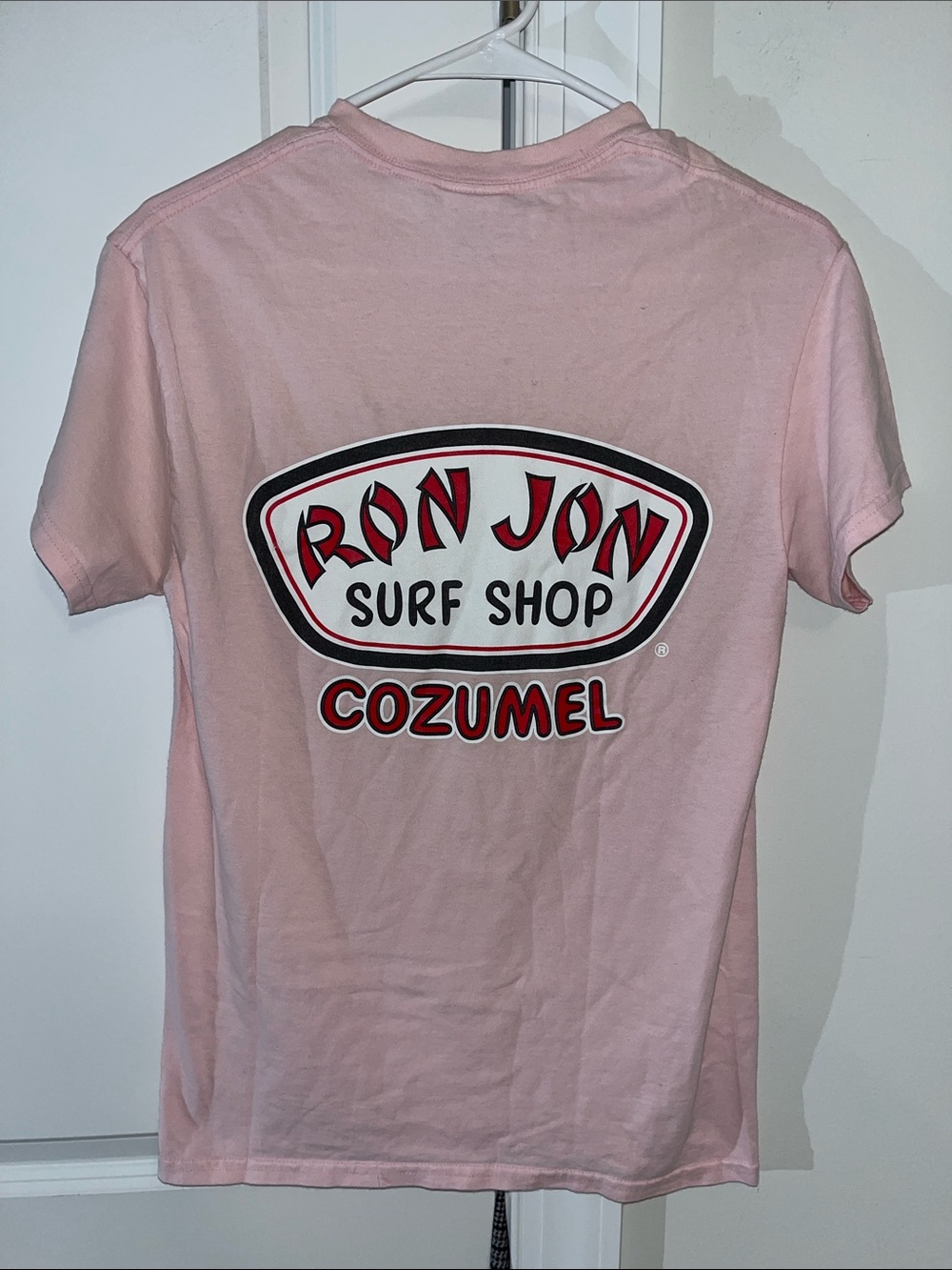 Ron Jon Surf Shop T-shirt Pink For a women size Small Cozumel Mexico Beach